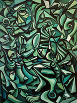 PICASSO DREAMING #9 (EMERALD CITY)